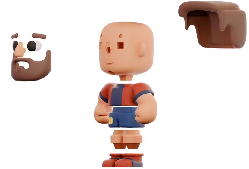 Shaolin Soccer Constructor Figures