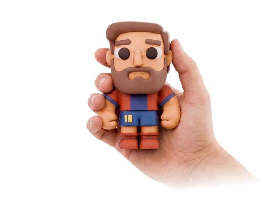 Shaolin Soccer Toy in Hand