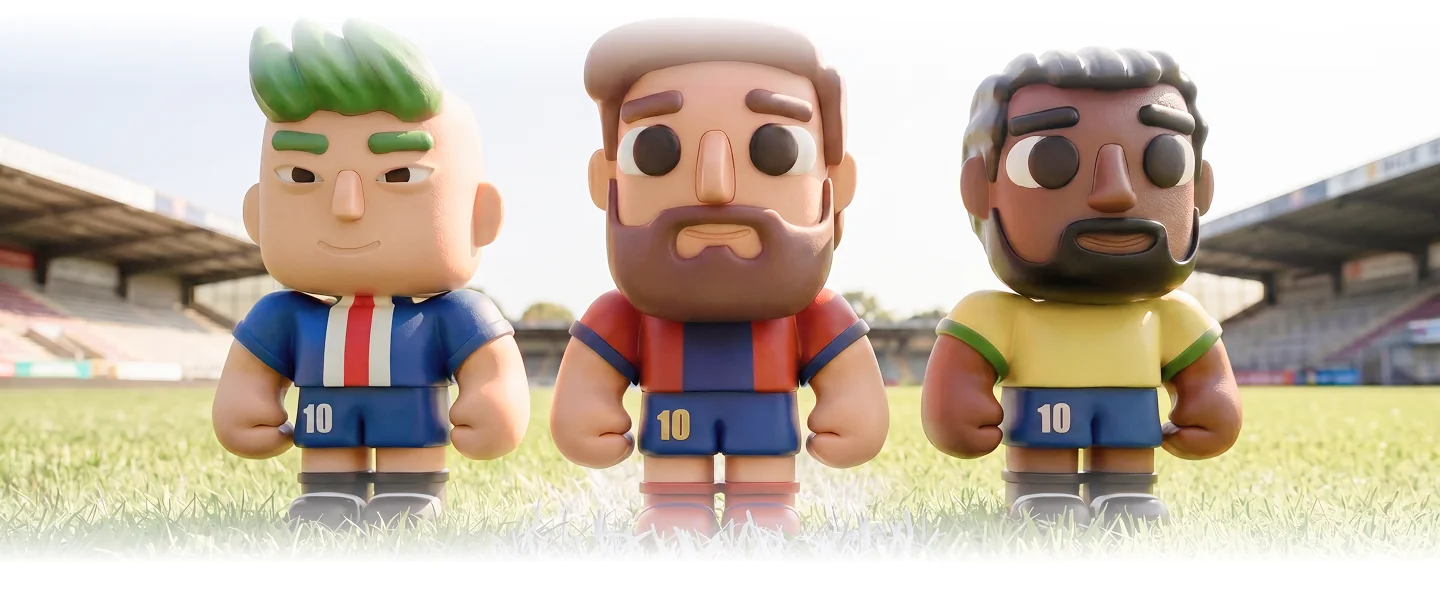Shaolin Soccer Figures
